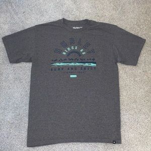 Hurley Gray T-Shirt Men's Size Medium